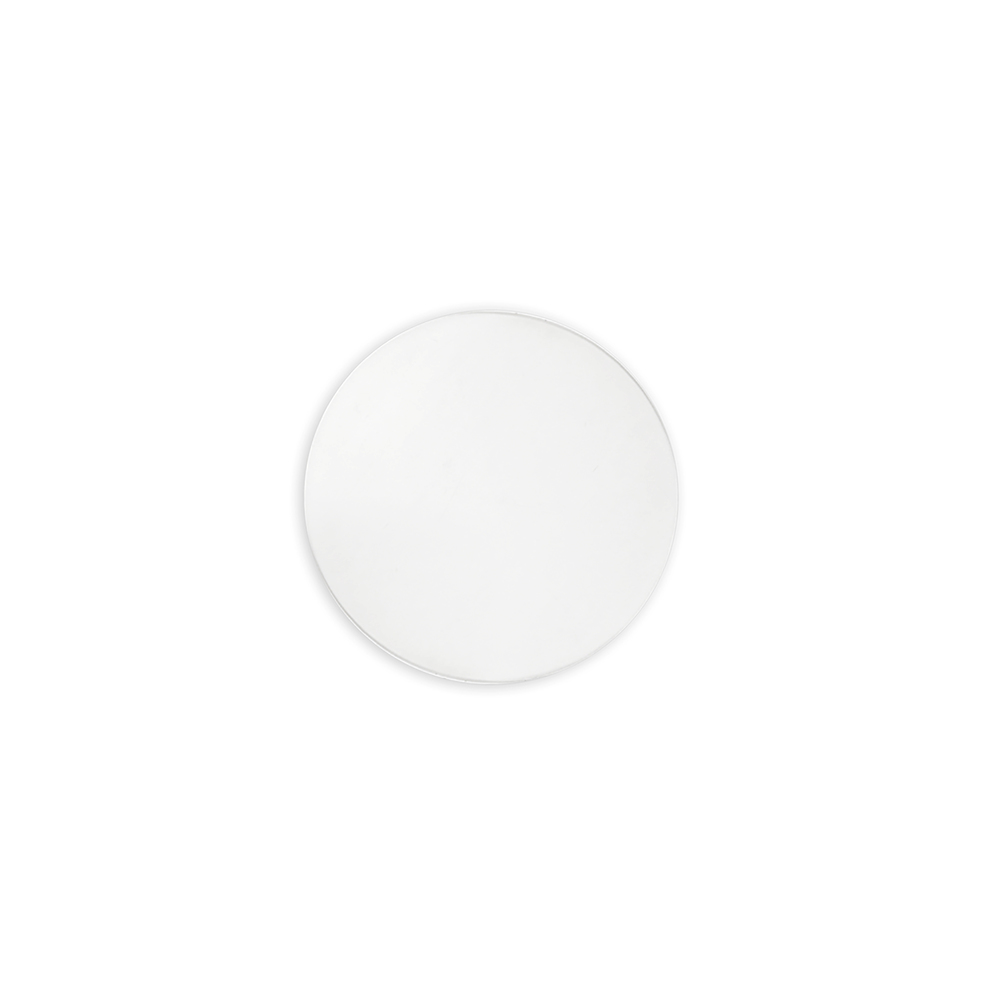Metal Stamping Blanks Sterling Silver Round, Disc, Circle, 12.7mm (.50"), 24g, Pack of 5